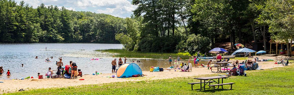 Campground Details - Kingston State Park, NH - New Hampshire Division ...